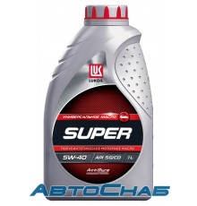 Лукойл Супер 5W-40 SG/CD 1л. П/синт. моторное масло